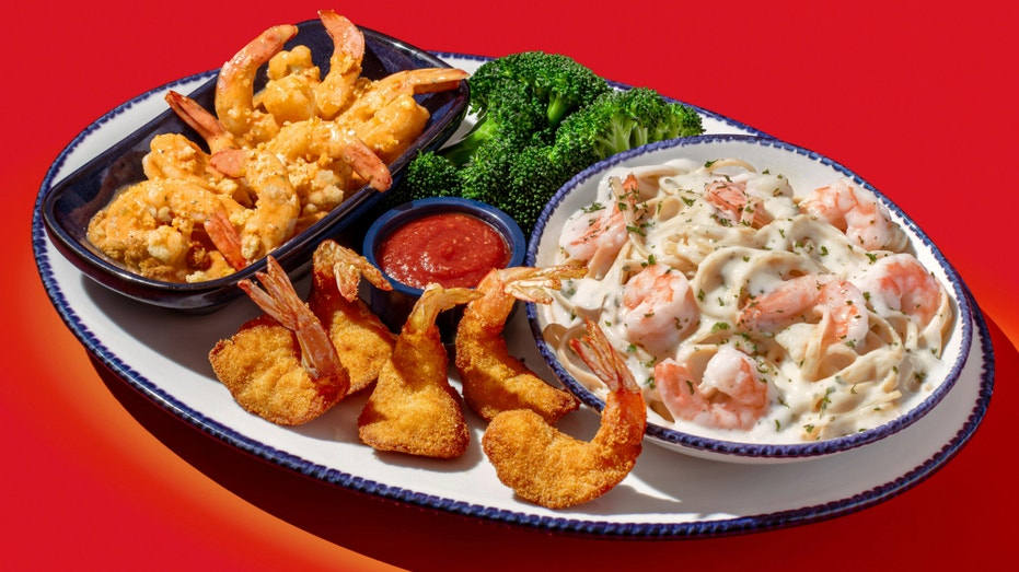 Red Lobster shrimp meal.