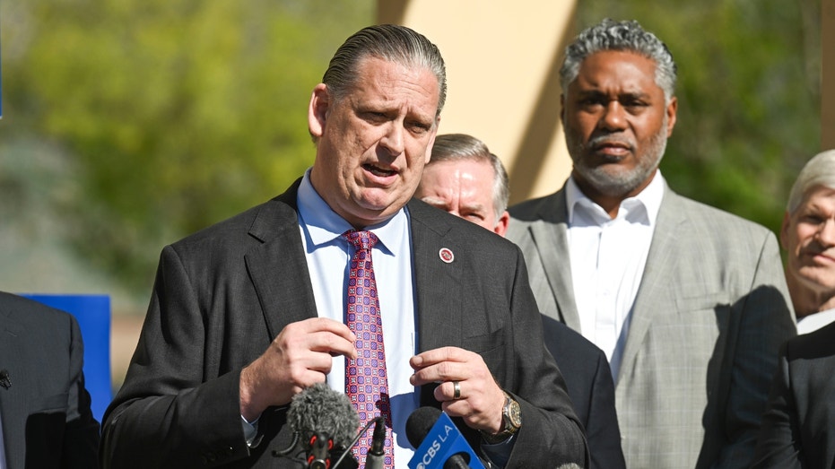 Sen. Tony Strickland speaking