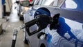 A fuel pump is connected to a car at a Mobil station in Englewood Cliffs, New Jersey, US, on Thursday, March 5, 2026. - Fox News