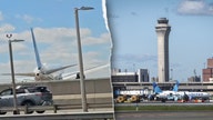 United flight carrying 221 passengers hits pole and truck on approach to Newark - Fox Business News