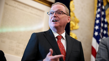 National Economic Council Director Kevin Hassett speaks during an executive order signing in the Oval Office of the White House. - Fox Business News