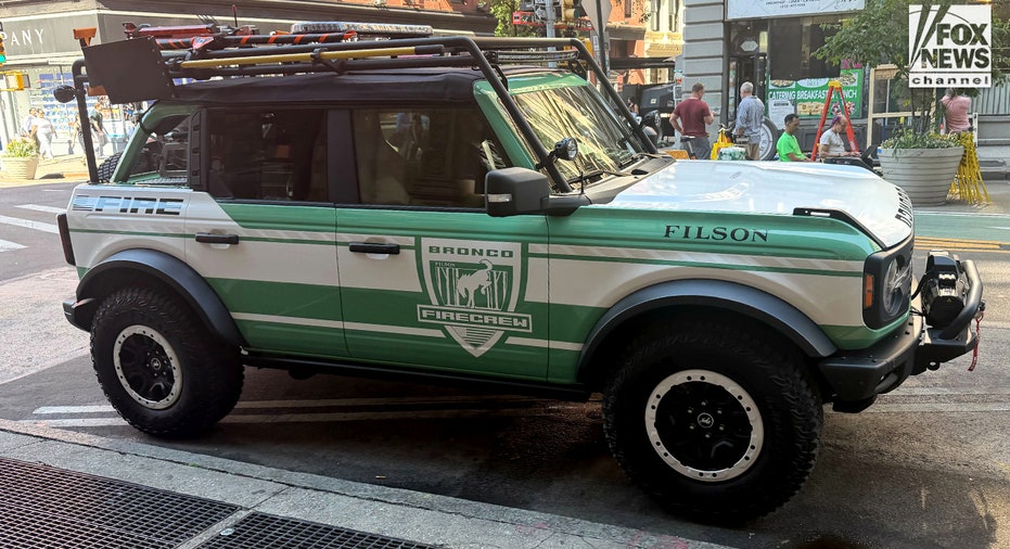 A Ford Bronco x Filson car.
