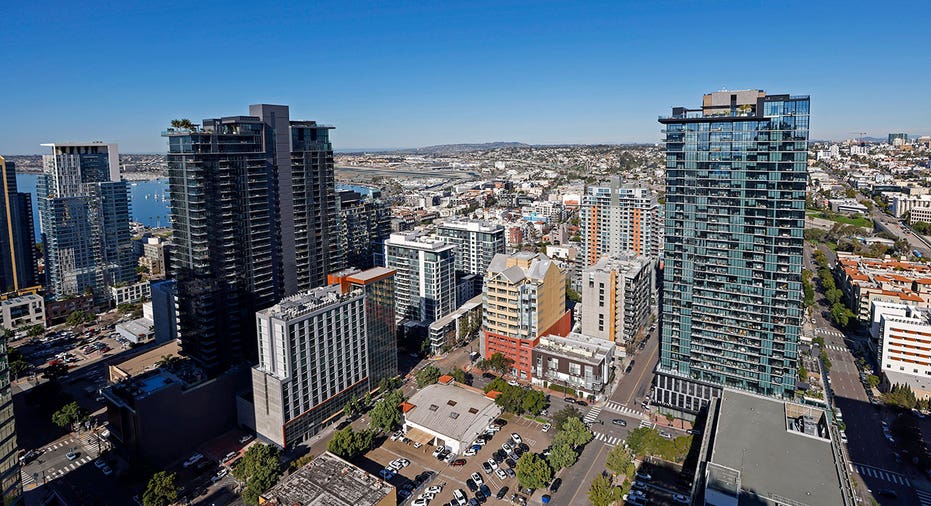San Diego Bay aerial view