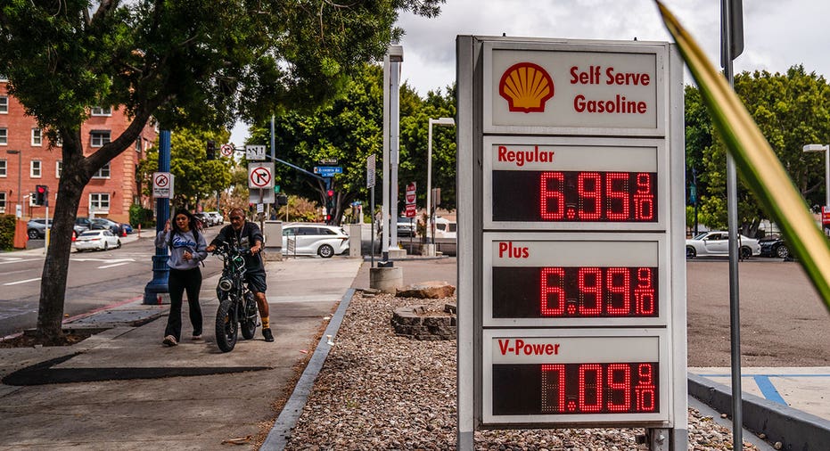 Gas prices in San Diego