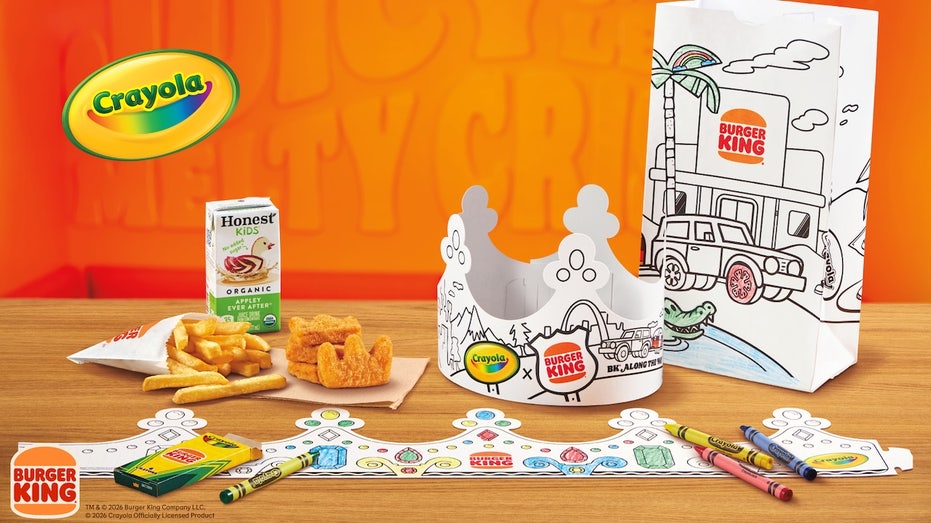 burger king's ad for limited-time Crown Nuggets