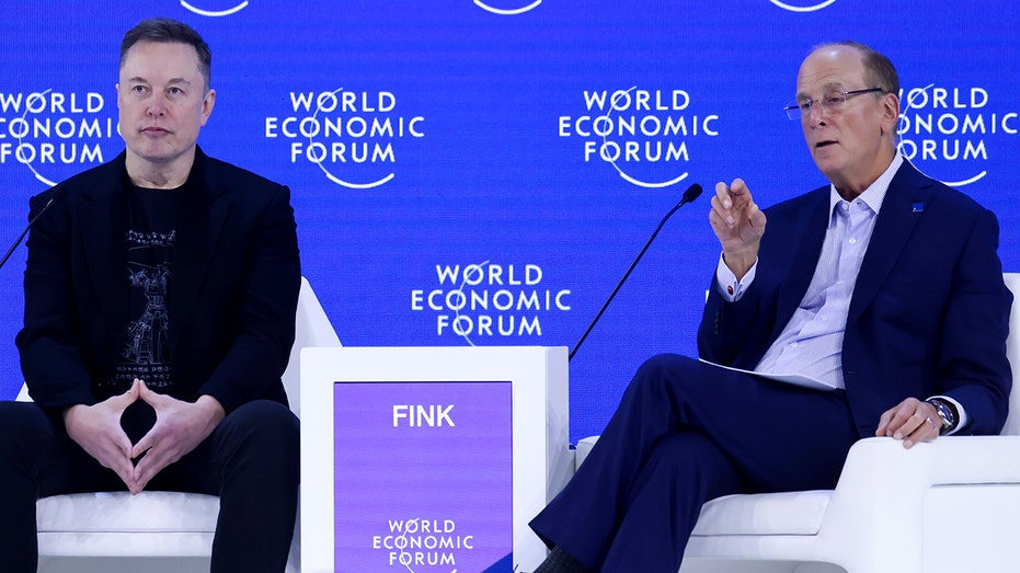 Elon Musk and Larry Fink