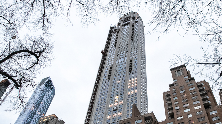 A view of 220 Central Park South building in New York City on Wednesday, Jan. 23, 2019. 