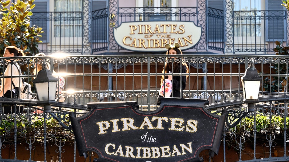 Pirates of the Caribbean at New Orleans Square inside Disneyland