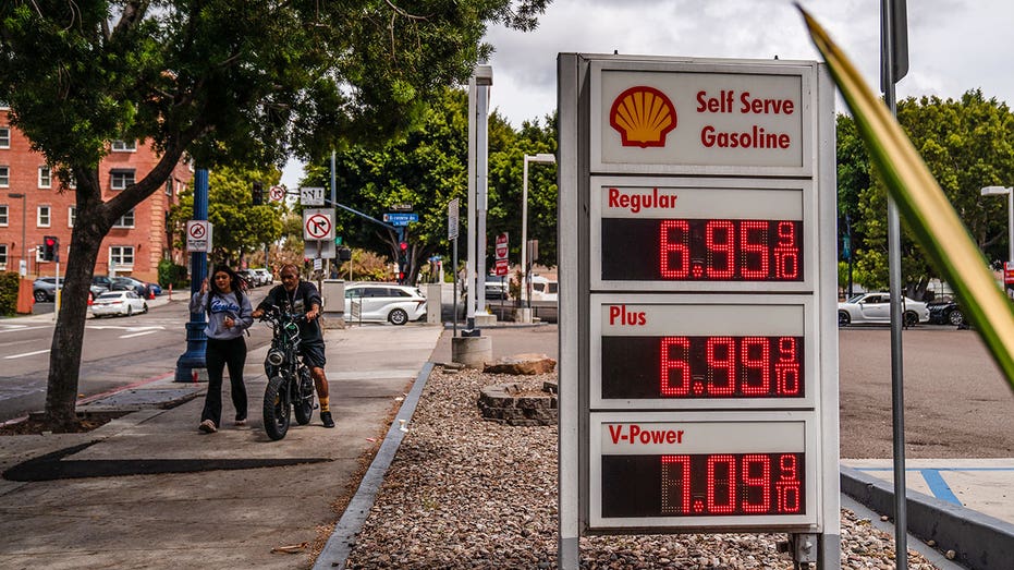 Gas prices in San Diego