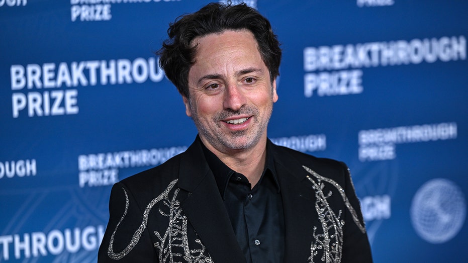 Sergey Brin on red carpet