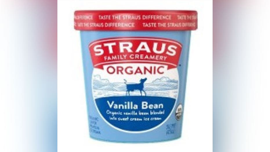 Straus Family Creamery Vanilla Bean ice cream