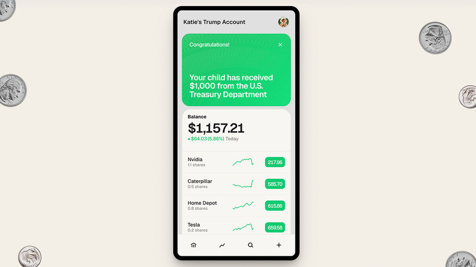 Trump Accounts app