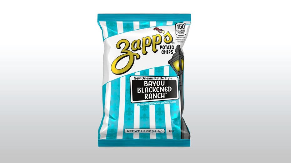 Zapp's 1.5-oz. Bayou Blackened Ranch Potato Chips.