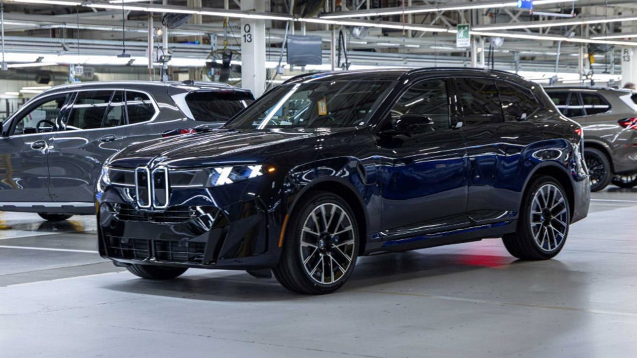 BMW completes .7 billion South Carolina expansion, unveils all-electric X5