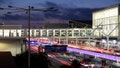 Cars move through the horseshoe for arrival pickups and departure drop-offs near Terminal 2 at Los Angeles International Airport (LAX) on March 24, 2026 in Los Angeles, California. - Fox News