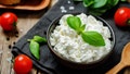 Ricotta cheese on a wood background. the toning. selective focus - Fox News