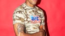 Model wears a part of the UFC Freedom 250 collection, which released ahead of the fights on the White House South Lawn.  - Fox Business News