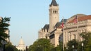 WASHINGTON, DC - JUNE 2: With the U.S. Capitol in the background, the Old Post Office Clock Tower, which is operated by the National Park Service is now closed as the General Services Administration works to sell the building it is part of, seen here on June 2, 2026 in Washington, DC.  - Fox Business News
