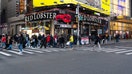 NEW YORK, NEW YORK - MARCH 04: A view of people walking in front of a Red Lobster restaurant in Times Square on March 04, 2025 in New York City.  - Fox Business News