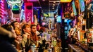 Fans watch Super Bowl LX at Saloon in Boston on February 8, 2026.  - Fox Business News