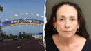 Leslie Helen Varley, right, faces charges including battery and robbery by sudden snatching, according to an arrest affidavit reviewed by FOX Business. - Fox Business News