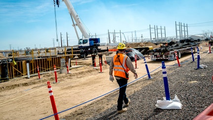 Construction at Fort St. Vrain Generating Station in Platteville, Colorado, on March 9, 2026. - Fox Business News