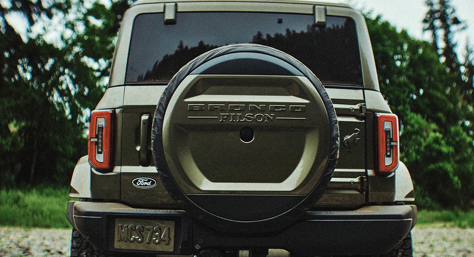 The rear of the 2027 Ford Bronco Filson is shown here.