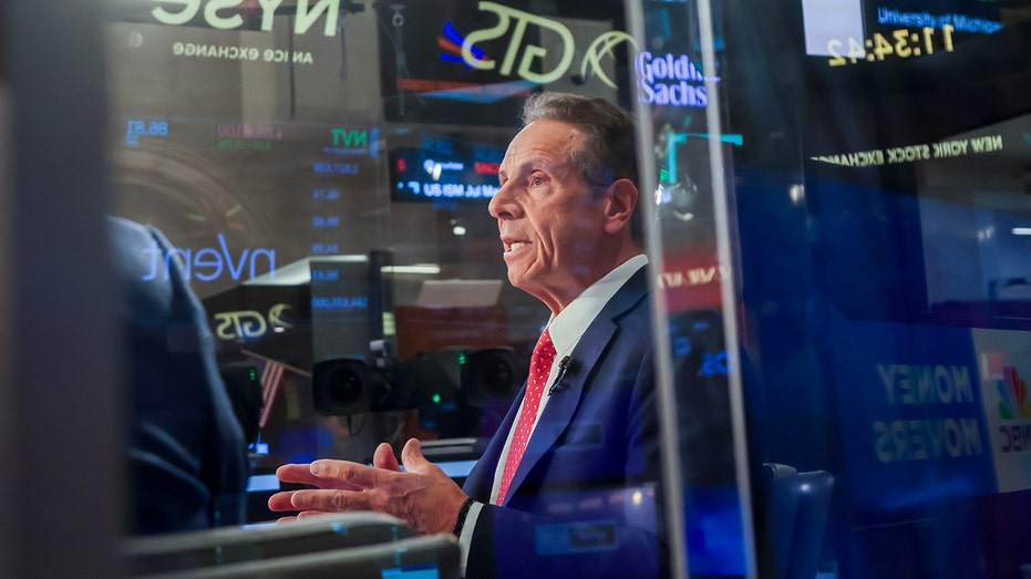 Andrew Cuomo at New York Stock Exchange