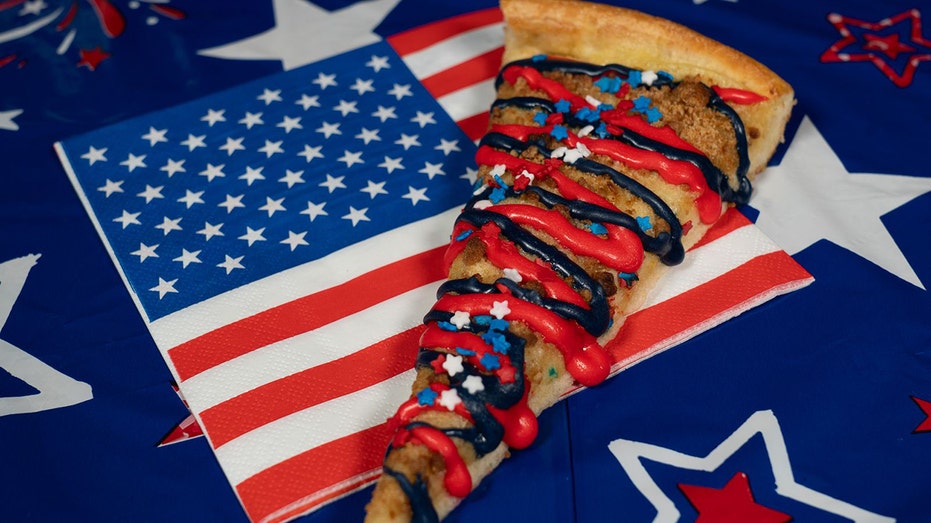 Happy Joe's patriotic pizza America 250