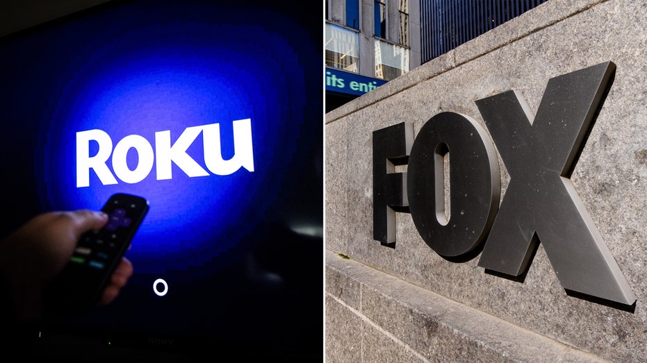 Roku logo next to FOX logo