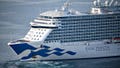 The cruise ship Regal Princess, operated by Princess Cruises, departs from Portland Port, on June 14, 2023 in Portland, England. - Fox News