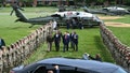 President Donald Trump speaks with Secretary of Defense Pete Hegseth upon arrival at the U.S. Army War College Field Landing Zone, on his way to the Pennsylvania Defense and Innovation Summit in Carlisle, Pennsylvania, on July 15, 2026. - Fox News