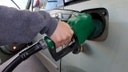 Person pumping gas