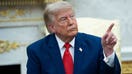 President Donald Trump gestures while meeting with Lebanese President Joseph Aoun in the Oval Office at the White House on July 21, 2026. Trump later announced a phased tariff plan for imported generic drugs aimed at encouraging pharmaceutical manufacturing in the United States. - Fox Business News