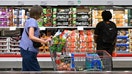 People shop for groceries at a store in Arlington, Virginia, on June 10, 2026. - Fox Business News