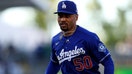 Los Angeles Dodgers shortstop Mookie Betts (50) heads to the dugout after the final out of the bottom of the second inning against the Athletics at Sutter Health Park in West Sacramento, California, on June 30, 2026. - Fox Business News