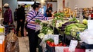 A shopper selects produce at a store in the Chinatown district of San Francisco, California, US, on Wednesday, May 13, 2026.  - Fox Business News