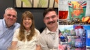Roger and Aimee Owens, left, pose with their son, Alex Owens. The couple launched Star Spangled Tea & Coffee during the COVID-19 pandemic. - Fox Business News