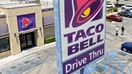In an aerial view, customers depart a Taco Bell restaurant on July 14, 2026 in Pasadena, California. - Fox Business News