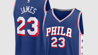 LeBron James' 76ers jersey breaks all-time Fanatics sales record for player joining new team across all sports