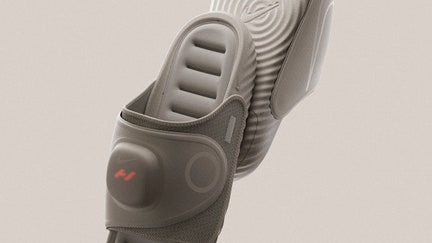The Nike Air Zoom Hyperslide has built-in heating and vibrating features to help athletes recover. - Fox Business News