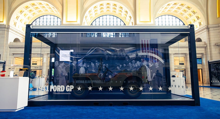 A 1941 Ford GP is featured in Ford’s Union Station showcase celebrating American industry, innovation and history.