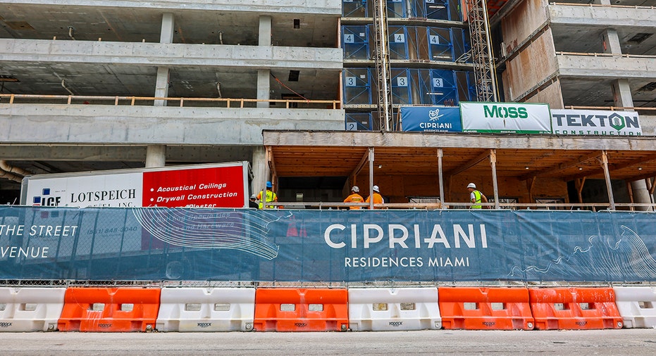 Cipriani Residences Miami construction sign