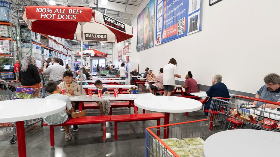 Food court at Costco