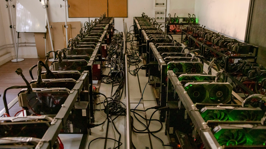 Crypto mining rigs