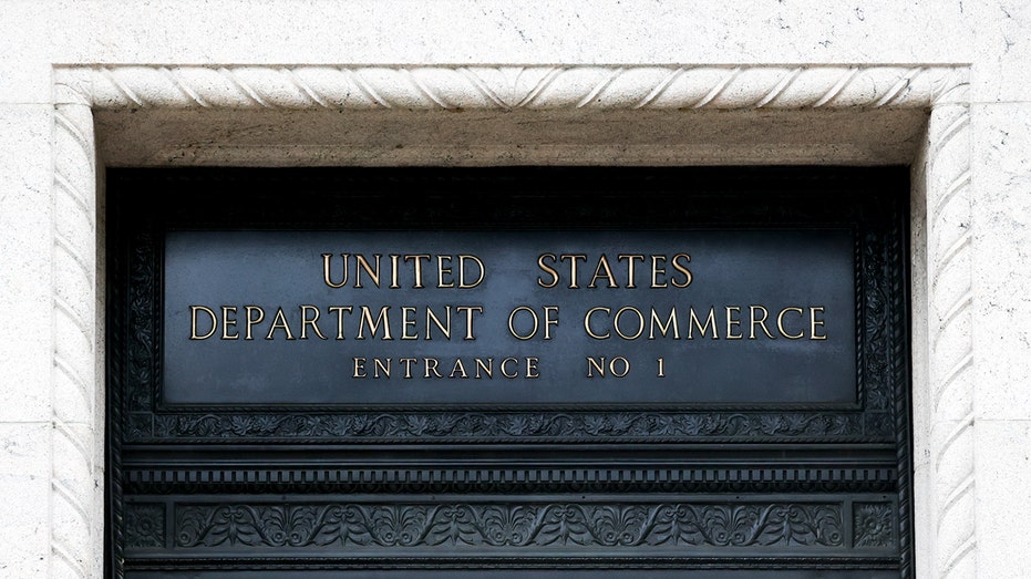 Department of Commerce sign