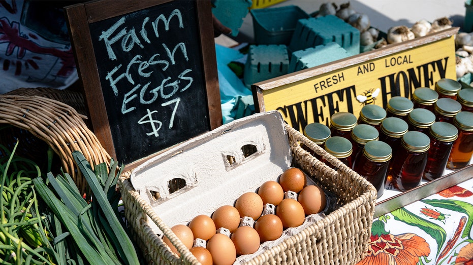 fresh farm eggs