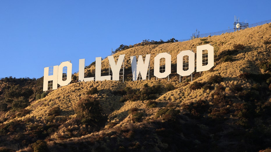 The Hollywood sign