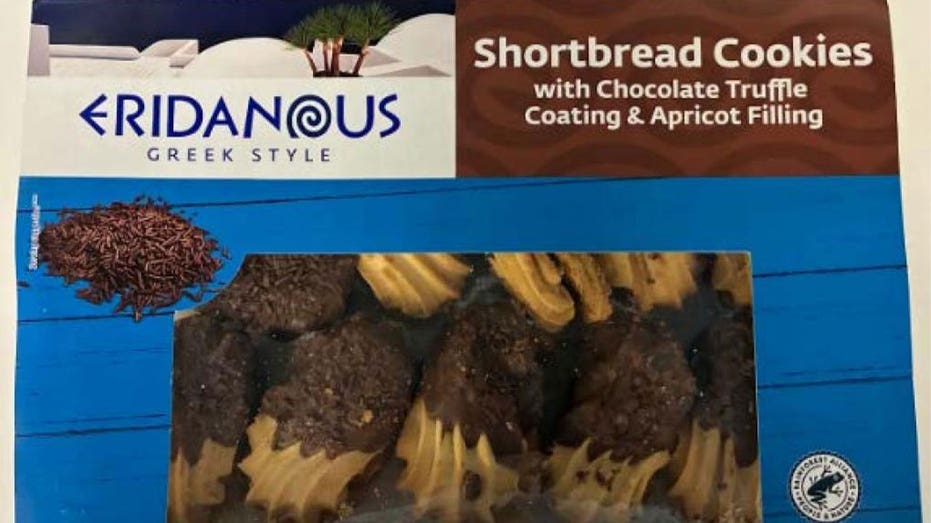 Eridanous shortbread cookies recalled by Lidl US over undeclared wheat, soy, milk and egg allergens
