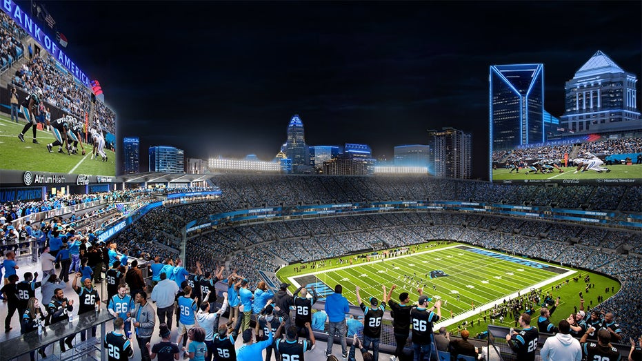 Bank of America Stadium renderings